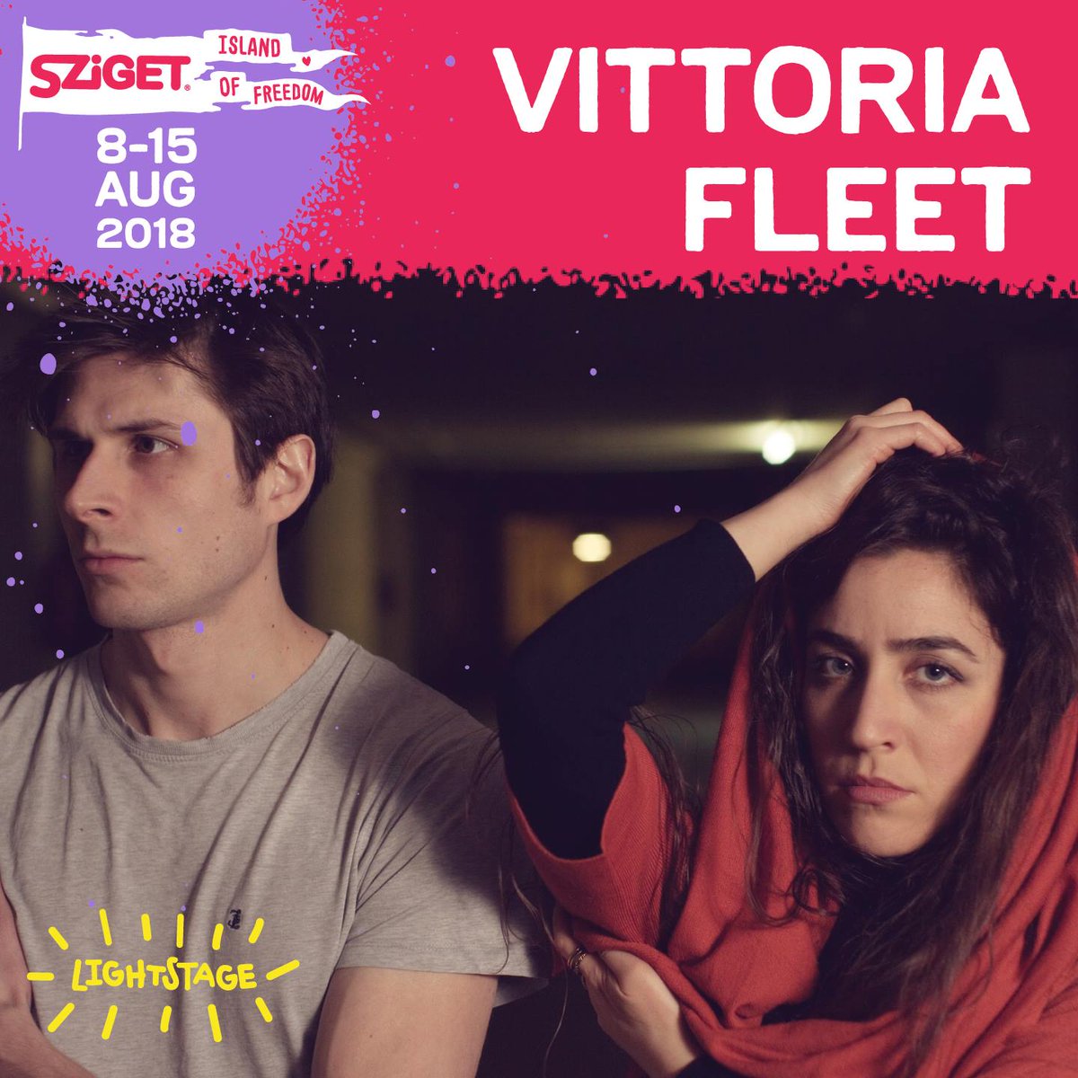 vittoriafleet's tweet photo. We are thrilled to be playing in Budapest this summer at Sziget Festival!  🇭🇺😎🎵 https://t.co/a1z8Jkjw4L