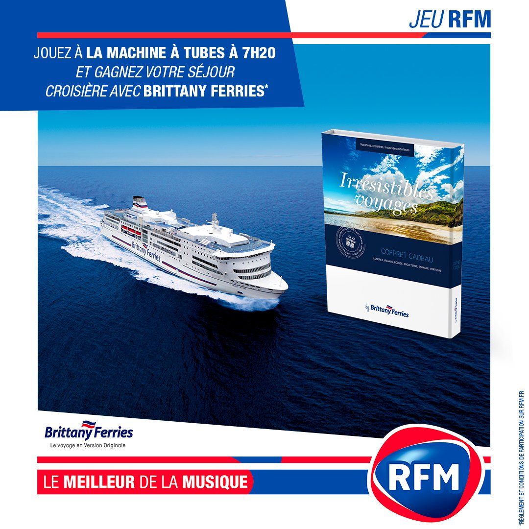 1 coffret cadeau “Irrésistible voyages” Brittany Ferries (1000 euros) à  gagner | WinWin Concours