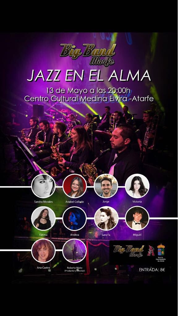 BigBandAtarfe's tweet photo. Conciertos “XX Aniversario Big Band Atarfe” https://t.co/6198mPk1FJ