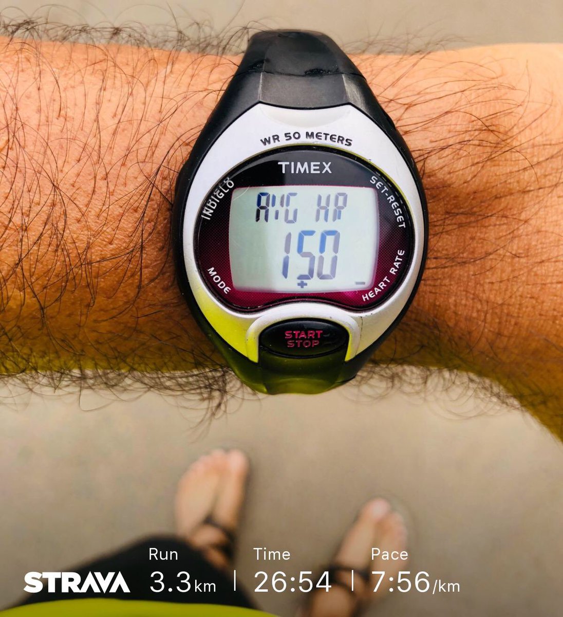 theshashvat's tweet image. Quick 3k MAF run with avg HR 150 day 11/100 run and #PlankADay 1/8. #Earthathon #RunShine #runchat #runners #6amClub #LUNASandals