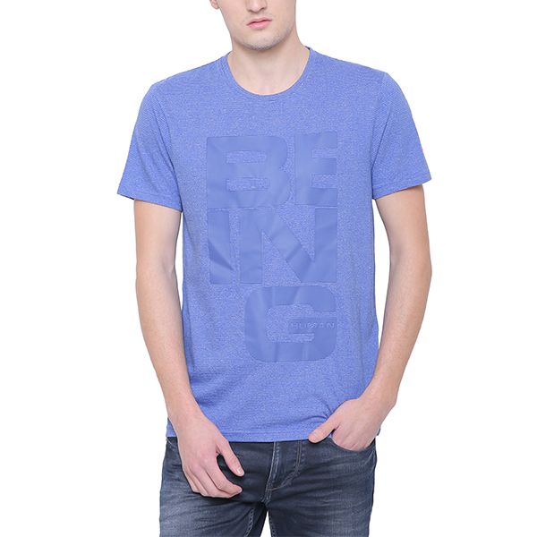 bebeinghuman's tweet photo. A blue cotton tee with BH detailing is a #StyleStaple for every wardrobe. #DenimCode https://t.co/YLpVPITpKG