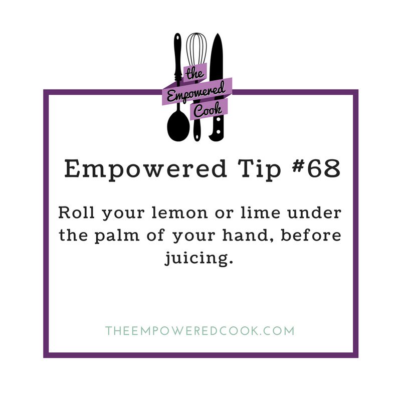 EmpoweredCook's tweet photo. Doing this just a few times greatly increases the amount of juice you can squeeze out! 

#theempoweredcook #empoweredtip #lemonjuice #cookinglesson https://t.co/TmSEcEEo1K