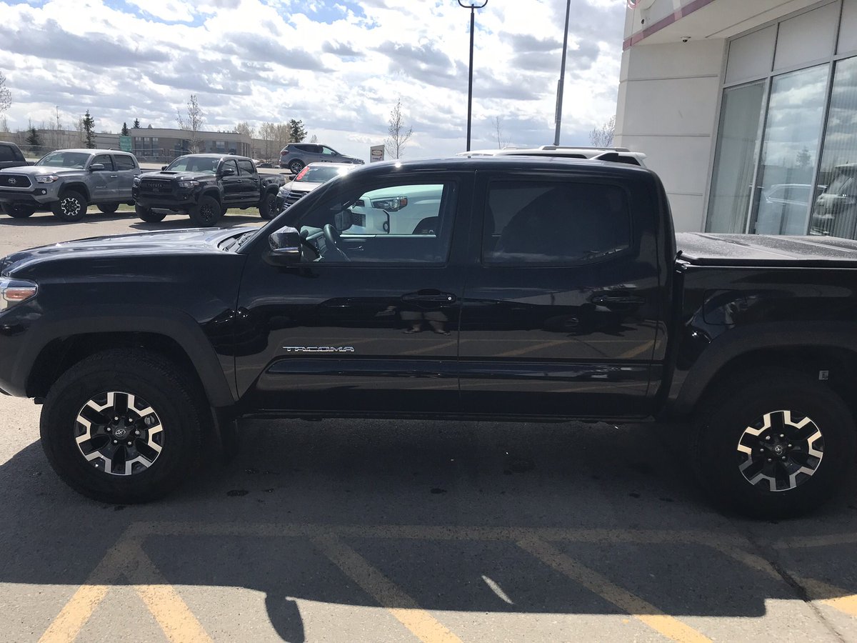 MarcCleary08's tweet photo. Thank you to @HighRiverToyota for cleaning up my Taco... would not go anywhere else for my maintenance or future purchases! #1stclasscustomerservice https://t.co/9n31eZU7p4