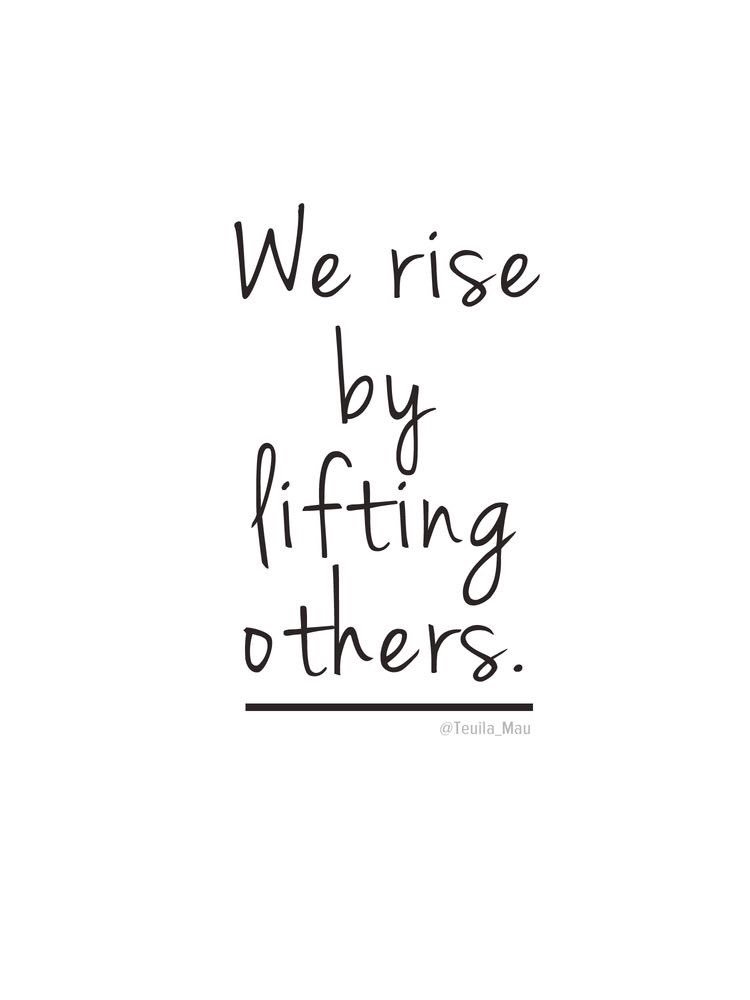 lineomatijane's tweet photo. We rise by lifting others. https://t.co/20taX3p9zl