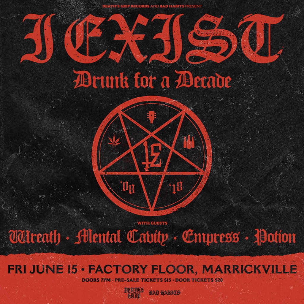 DEATHSGRIP69's tweet photo. One of the last things this label will ever do. 
RIP IN. 
Tickets: https://t.co/JPpjuDRmHE
Event: https://t.co/VxLtkhDlQ5 https://t.co/GZIuW96DdS