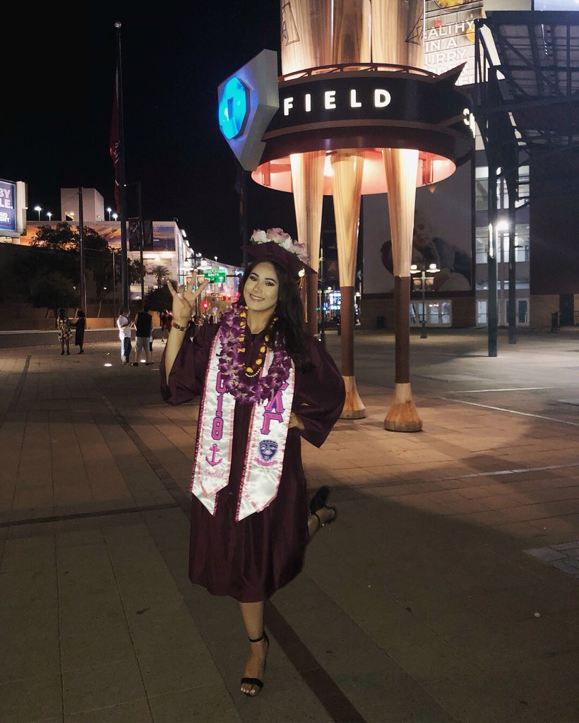 annarosesc's tweet image. This week is off to a great start ! #ASUGrad #ClassOf2018 #GammasGraduate