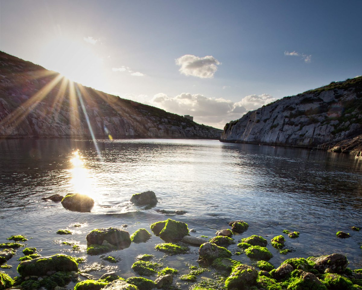 VisitGozo's tweet photo. Good morning from Mgarr ix-Xini 
#Gozo #VisitGozo https://t.co/bdvealrGf7