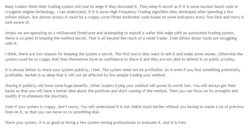 System Trader on Twitter: '@niftywizard #TradingStrategy # ...