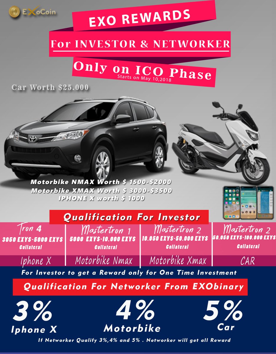 myexocoin's tweet photo. Participate in ICO EXOCOIN and get a rewards only on ICO 
ICO Starts May 10,2018  
EXOCOIN  PRICE WILL HIT   $50 
#realecosystem
#longtermcoin

#initialcoinoffering #ICO #cryptocurrency #bitcoin #coinmarketcap #altcoin #newcoin #EXO #coinmarketnews #exo #EXOSYSTEM  #cryptomarket https://t.co/XBMDPyfeYo