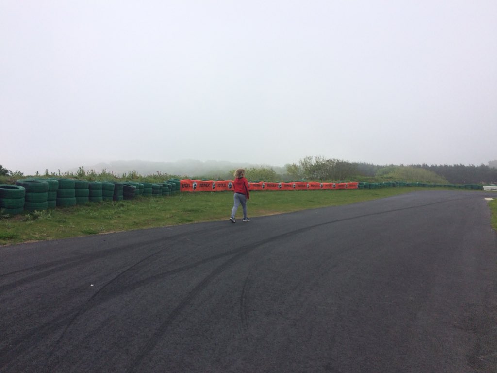 99percenttrue's tweet photo. A great Sunday with @JsyKartClub on a trial morning. Lovely welcome &amp; beautiful day. Bit different for today’s track walk. #karting #jerseyci #activejersey https://t.co/nVJbZkWeMZ