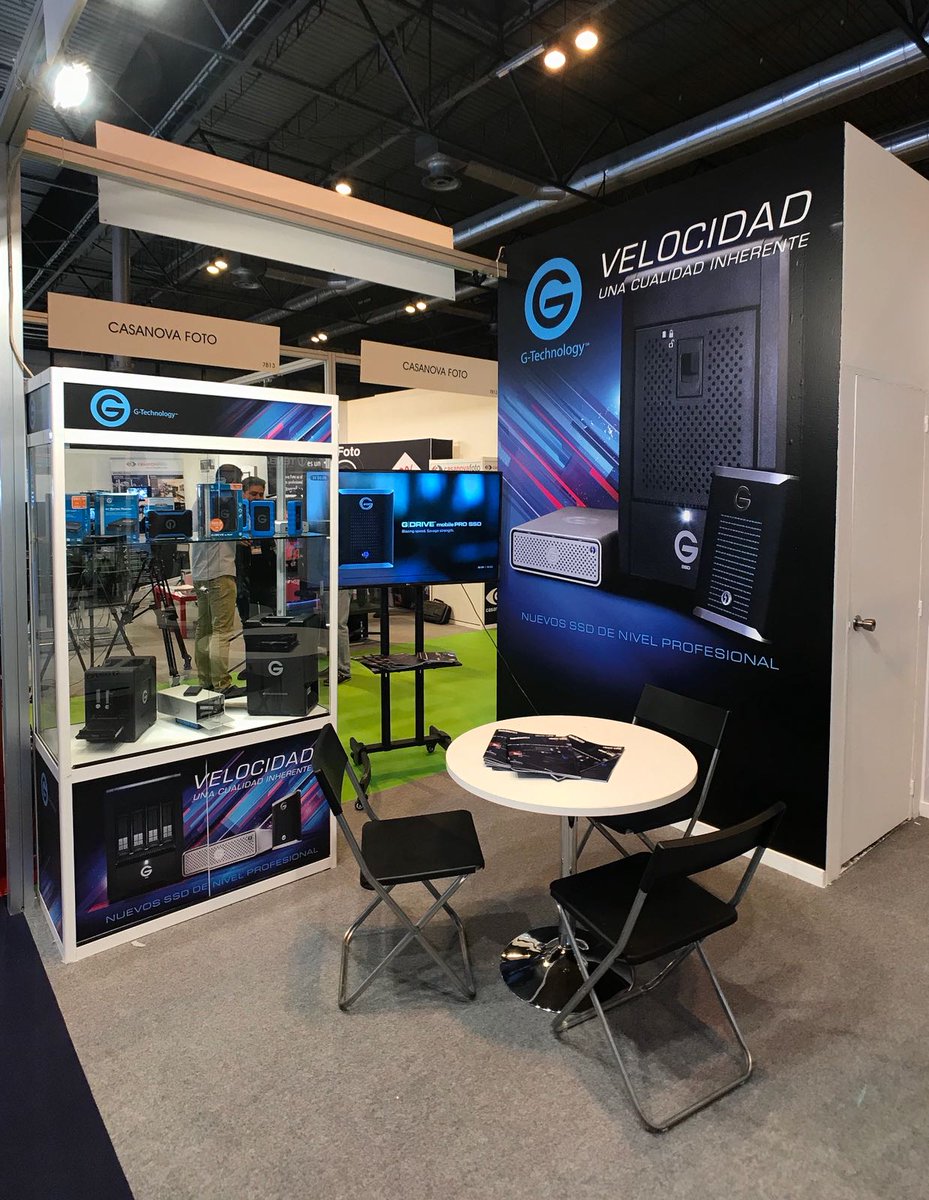 Estamos en @BIT_audiovisual, con <a href="/ZEISSLenses/">ZEISS Camera Lenses</a>,@Atomos_News, <a href="/GTechnologyEUR/">G-Technology Europe</a>, <a href="/SHAPEwlb/">SHAPE</a>, #Benro, <a href="/LEEFilters/">LEE Filters</a>, @phottixjournal, <a href="/tenbabags/">Tenba Bags</a> y #AngelBird.  
Os esperamos en Ifema, pabellón 7, hasta el jueves.
