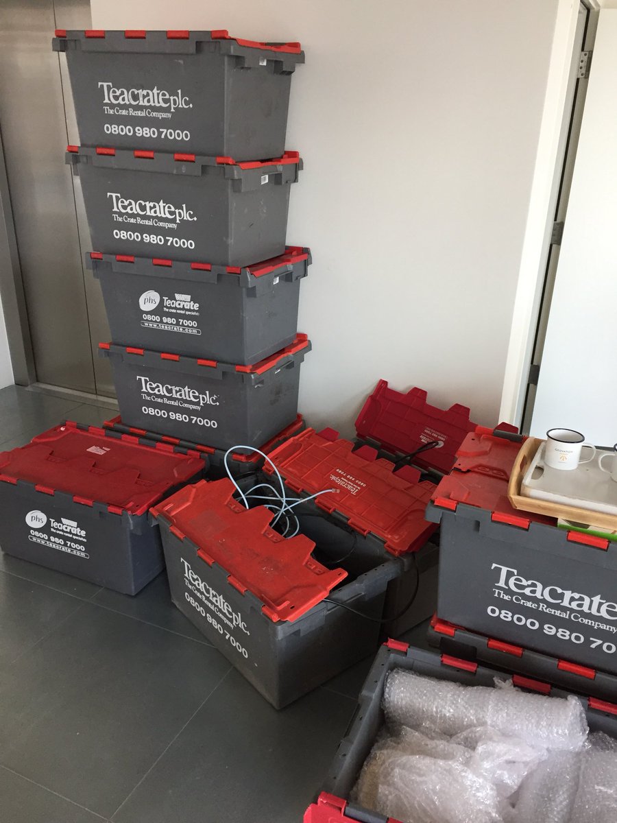 Geovation's tweet image. And so the unpacking begins... time to rebuild our new home for you all 🏠