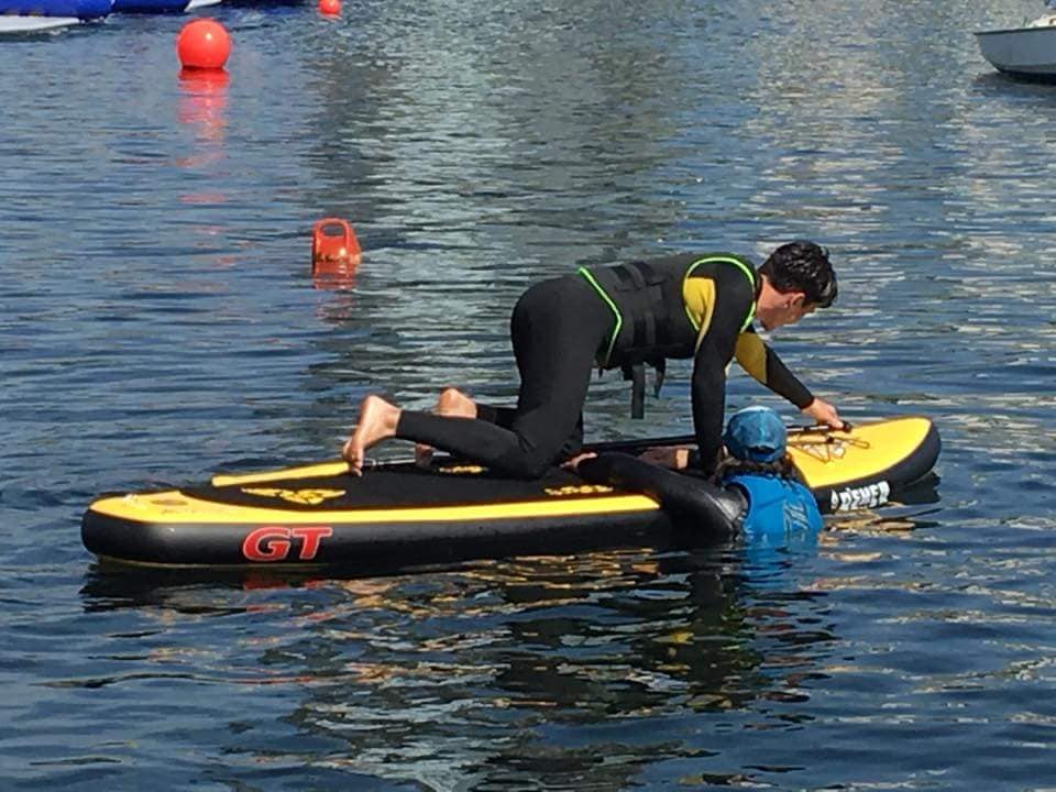 OvacAdventure's tweet photo. Company director Ant had 2 days working in Liverpool docks! He was running training provided by WSA ‘water skills academy’ - safety and rescue training for the aqua park and wakeboard park staff.
#wsa #waterskillsscademy #liverpool https://t.co/FBRV67gp30
