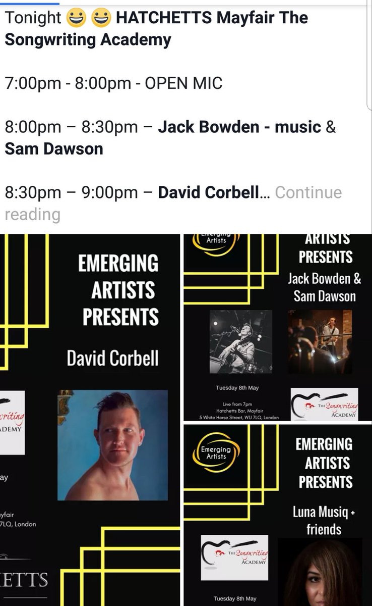 #tonight 7pm <a href="/EmergingArtist_/">Emerging Artists UK</a>  presents <a href="/lovesongwriting/">The Songwriting Academy</a> #SHOWCASE NIGHT at <a href="/hatchettslondon/">Hatchetts Mayfair</a>