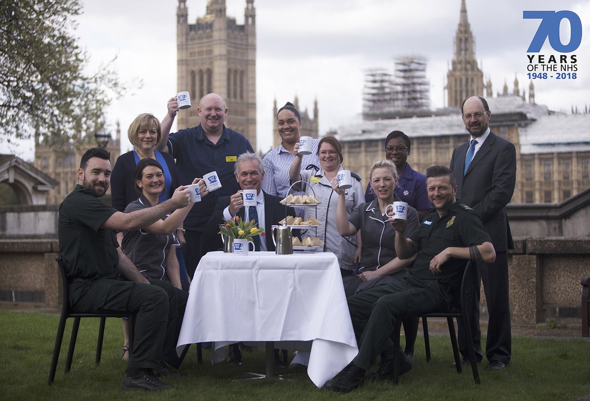 NHSEngland's tweet photo. The #NHS has made a huge difference to the health of the nation, so initiatives like the NHS Big 7Tea are a wonderful way for people up and down the country to give back, says @DrHilaryJones NHSBig7Tea 
https://t.co/Wh7f0knRWb  #NHS70 https://t.co/UB1CgCAEng