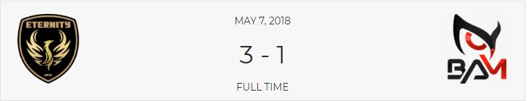Eternity_FIFA's tweet photo. ๐ Division 1 @Pro11net Day 9
๐ @BAM__Project
โ
3-1
โฝ๏ธ #Marseillais @PHG_Rev3 (x2)
๐ @mikaslb87 #ElMaestr0oo #Marseillais
๐บ https://t.co/5QgIV24woY
#FIFA18 #CLUBPRO #ETERNITY #CPvideo #CPinfo @MCP_FR https://t.co/k2TanS5Tp2