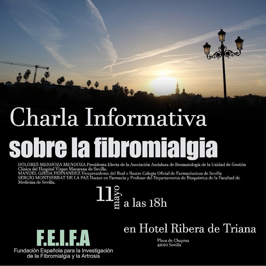 jajcbs's tweet photo. #Fibromialgia #Artrosis #Sevilla #FEIFA https://t.co/DqTptJgjTr