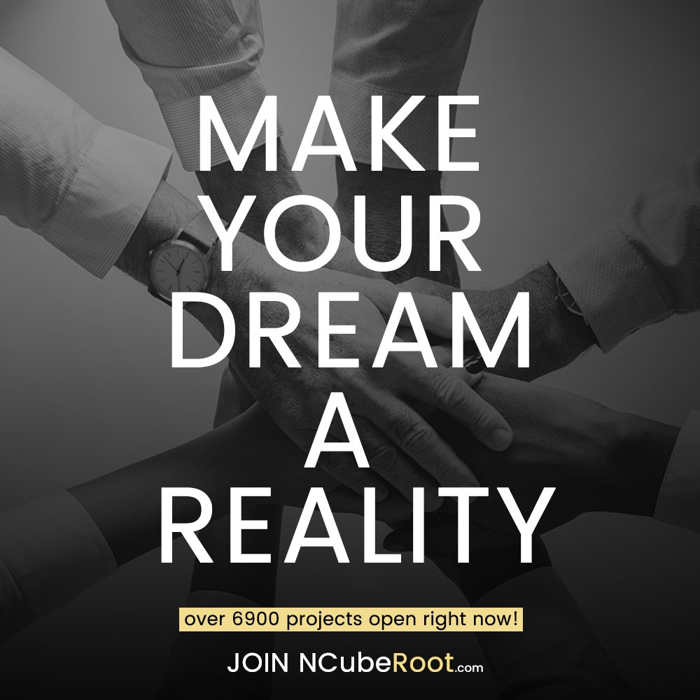 ncuberoot's tweet photo. Make your startup dreams into reality by joining on NcubeRoot. We can give your business the boost, that it needs to grow up on the next level. #startuptips #NCubeRoot https://t.co/mK1qP6LdqK