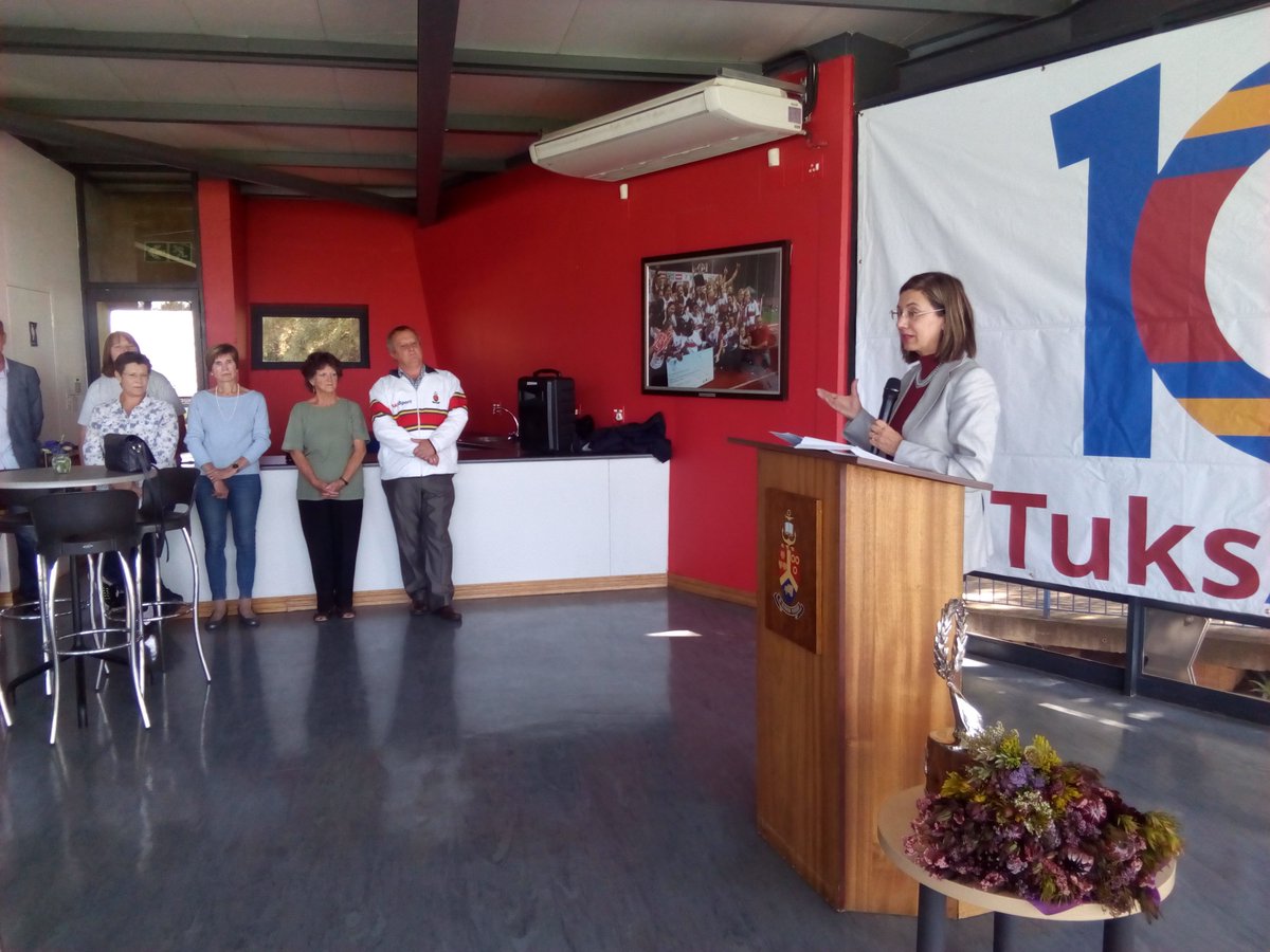 #TuksSport (@tukssport) on Twitter photo #TuksAthletics: Prof Cheryl de la Rey thanks <a href="/varsitysportsSA/">Varsity Sports</a> for the role they play in allowing institutions to take part on a university level, build and grow athletes who excel in South Africa #StripeGeneration #Elevate2Greatness #TuksAthletics: Prof Cheryl de la Rey thanks <a href="/varsitysportsSA/">Varsity Sports</a> for the role they play in allowing institutions to take part on a university level, build and grow athletes who excel in South Africa #StripeGeneration #Elevate2Greatness