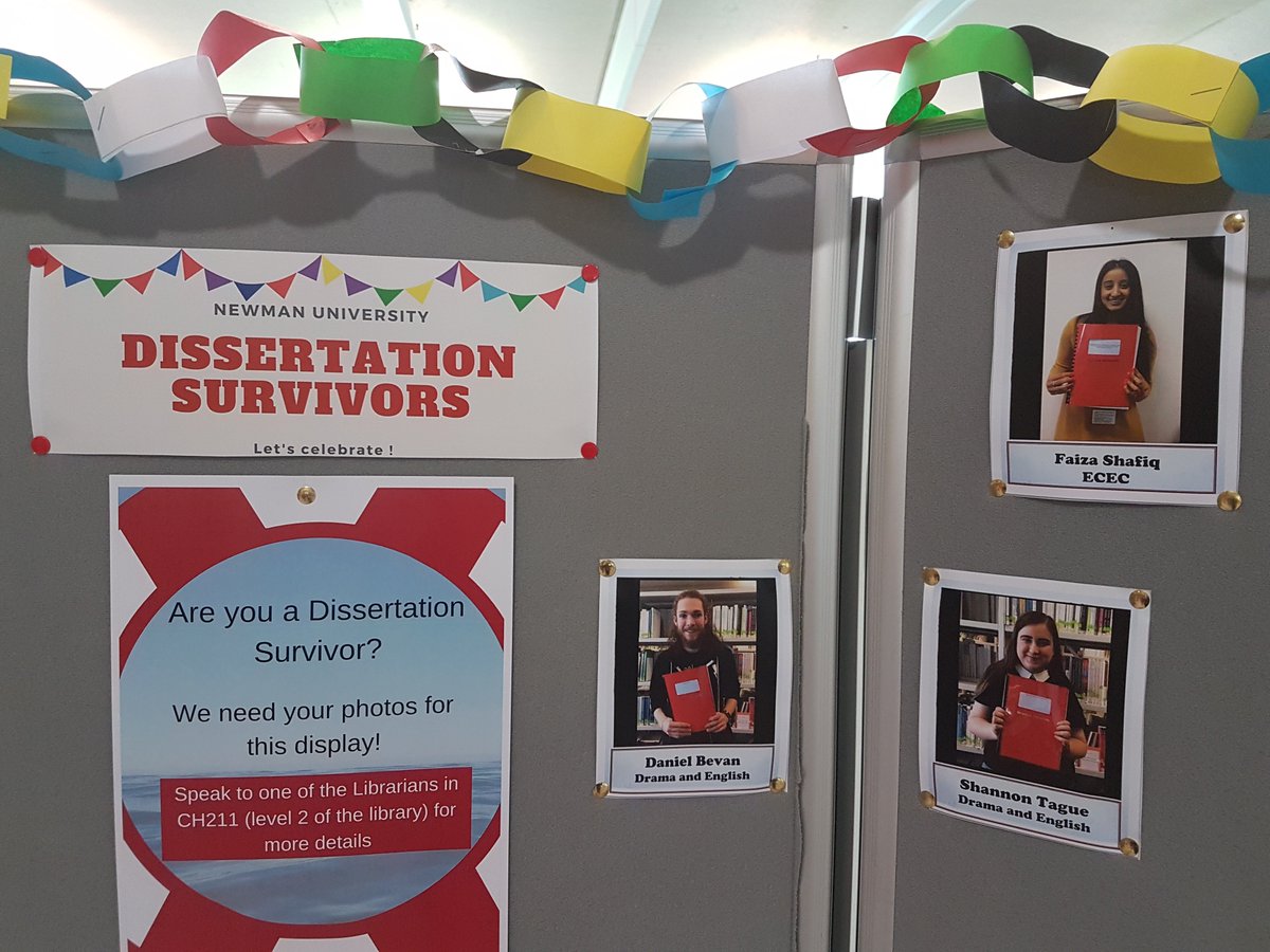 DeNiZzBiLgeN's tweet image. @EngNewman and @NewmanDramaDept students Daniel @dan332uk and Shannon @NSUAcademicRep  joined our Dissertation Survivors @NewmanLibrary @Newman_Uni . Congratulations both… #DissertationDeadlineDay