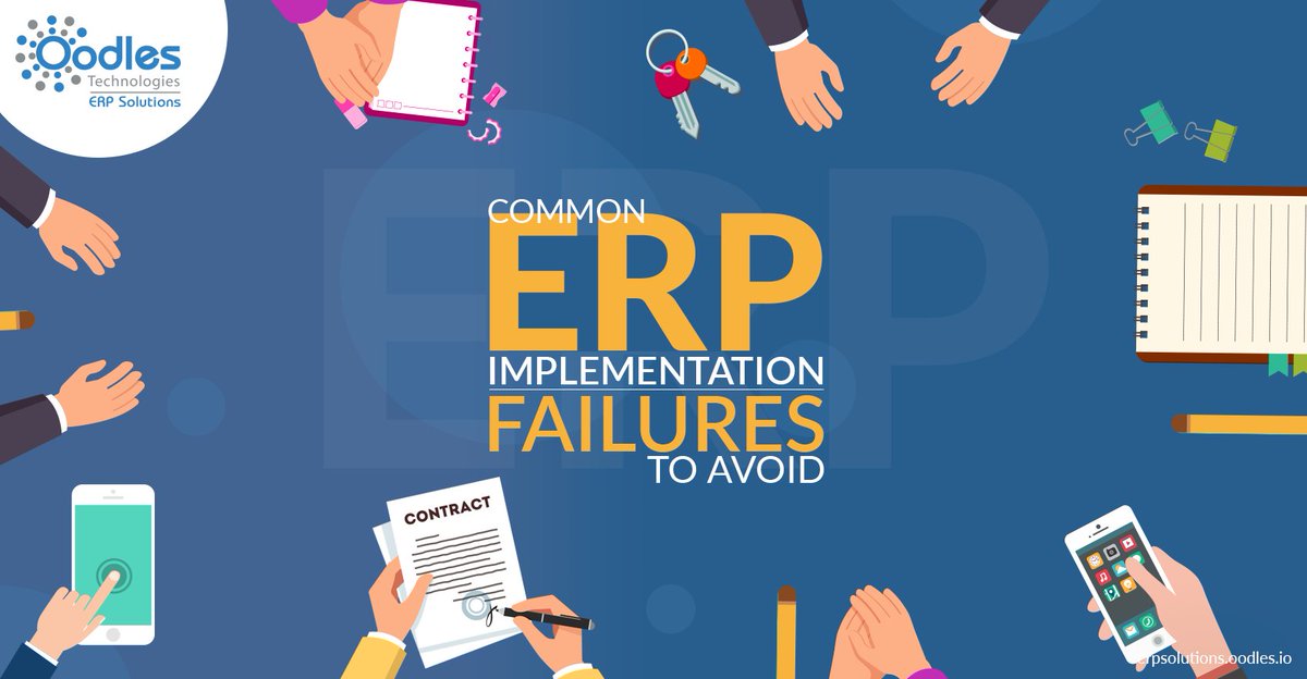 OodlesErp's tweet photo. Common ERP Implementation Failures To Avoid
Visit: https://t.co/9JFIY3l70g

#ERPimplementation #ERPsoftwarecompany #ERPsoftwaresolutions #ERPsoftwarevendors #ERPSoftwareprovidersIndia #TuesdayThoughts #QualityMark #Backtowork https://t.co/QTYLcgLcWE