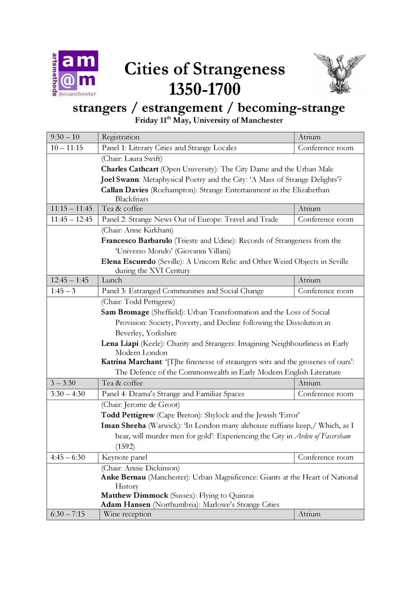 citiesofstrange's tweet photo. delighted to unveil our final programme for this Friday! https://t.co/Xd2OvkayRG