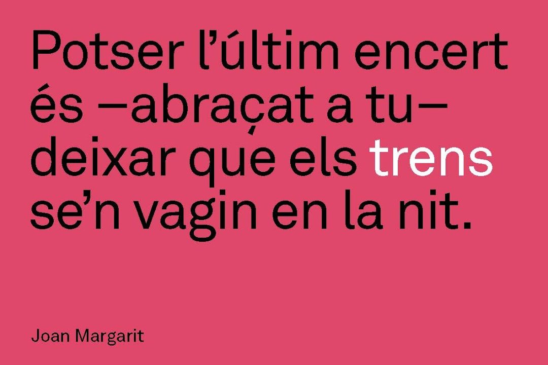 Joan Margarit neix a Sanaüja l'11 de maig de 1938. lletrescatalanes.cat/ca/index-d-aut…