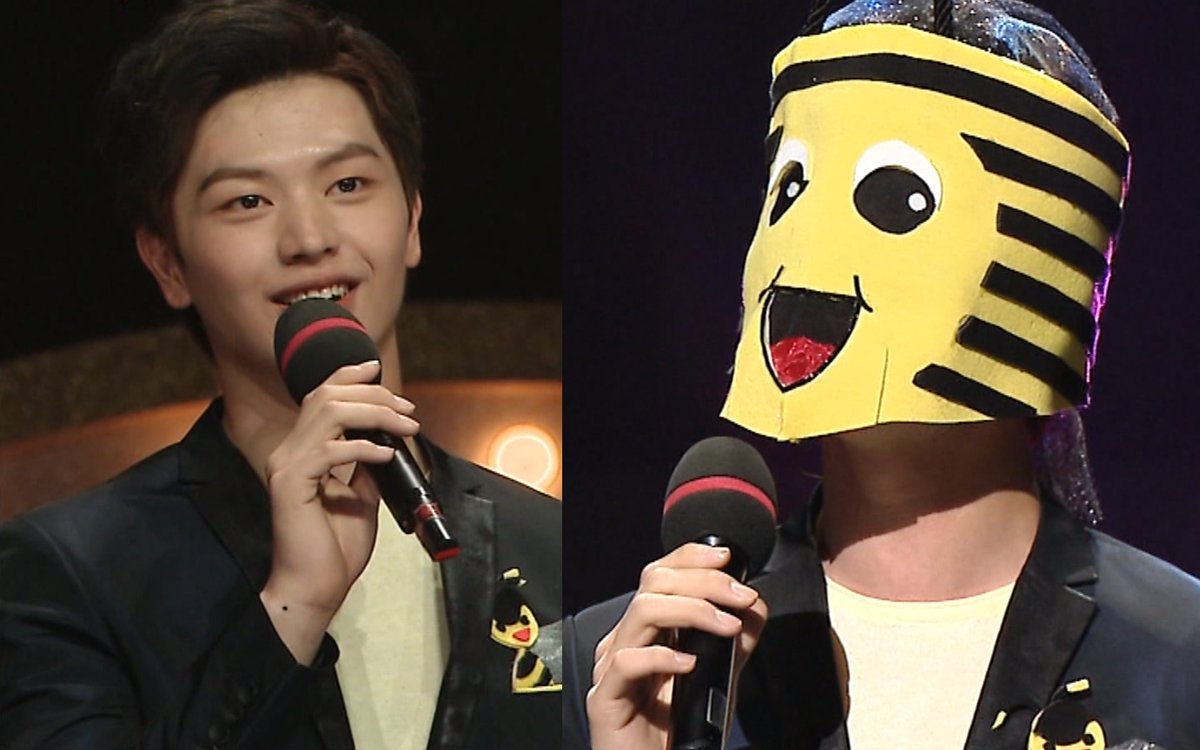 "One of the biggest reason I’m the one that comes to Masked Singer is in my group my skill is the most lacking. I admit that. Since I was young, I’m busy trying to follow all my hyungs, if I have to say truthfully. So that’s why, since as maknae I can come this far."-Yook Sungjae