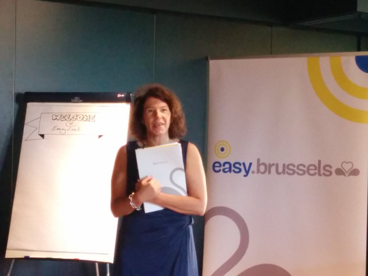 easybrussels's tweet photo. #goodvibes op deze eerste #easylab van #easybrussels volgens @BiancaDebaets . Bedankt voor uw aanwezigheid. #easy #simplify #smartcity https://t.co/T0VpikNoB2