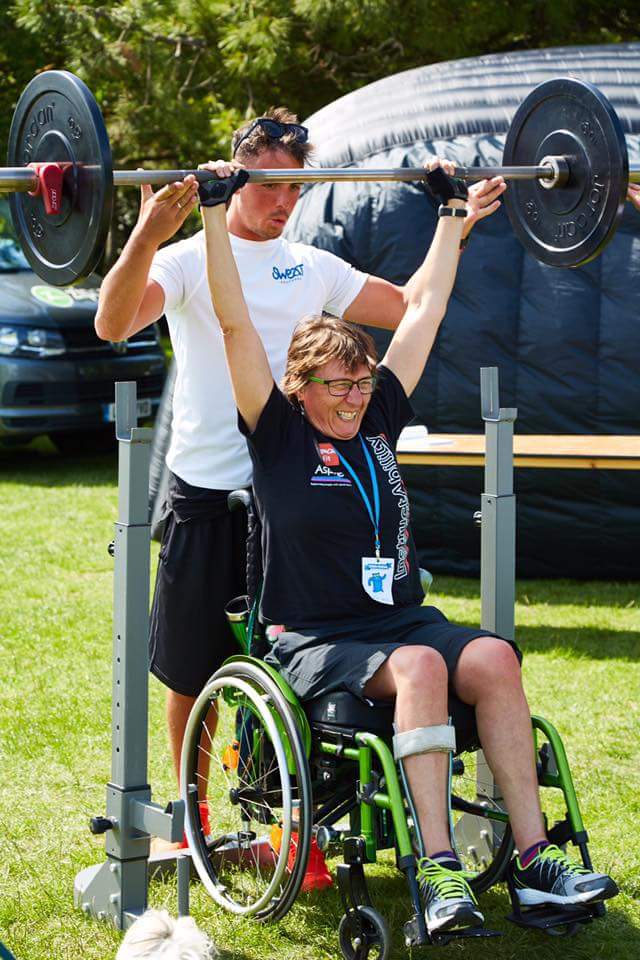 PompeySeahawk's tweet photo. Well a little bit warm maybe.
#HotPersonInAWheelchair #Instructability #SouthseaFitFest https://t.co/Wfx34nzOCg