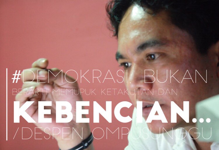 demokrasi bukan #membenci...