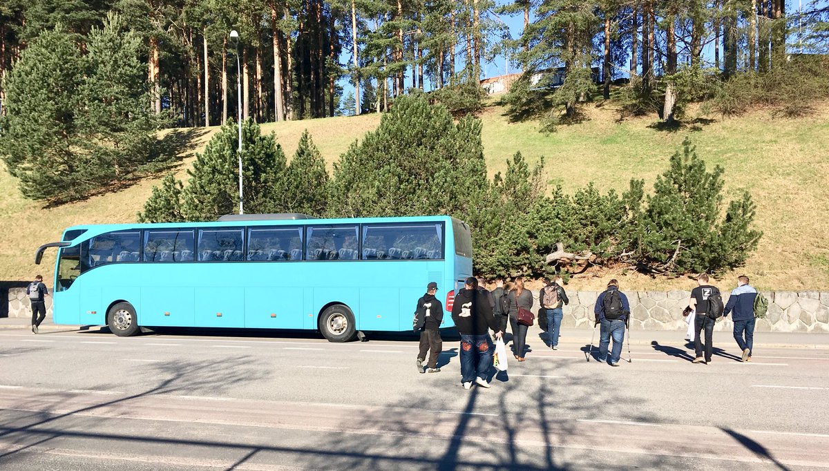 ExpaJKL's tweet photo. @ExpaJKL bus #expansio Going to @gamesfirst #Helsinki @AddInspiration @ZaibatsuInc @psyon_games @clusterloop @stolenshoesent #gamedev is tough business! #startuplife #BusinessJKL @JKLn_kaupunki https://t.co/vK1Az0bs45
