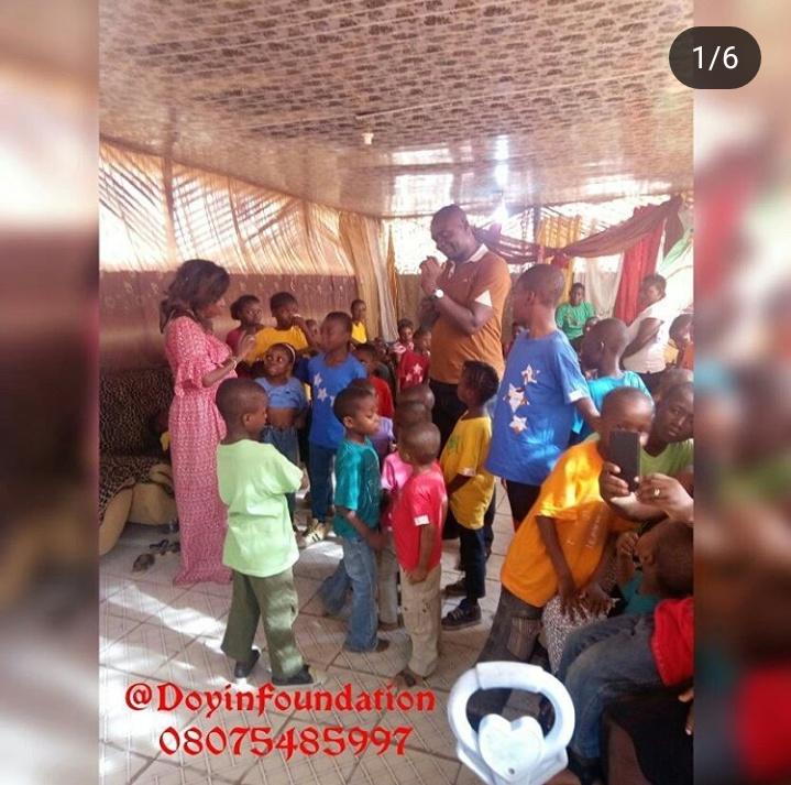 doyinfoundation's tweet photo. 29th May 2017 was a memorable day for us. We were at the Rachel Home, Kurudu to minister to the needs of the orphans and love up on them, but were we amazed! 
Those children are such adorable beings! Many of us had tears in our eyes receiving love from them. #OurFirstOutreach https://t.co/a8Jlz9H4mj