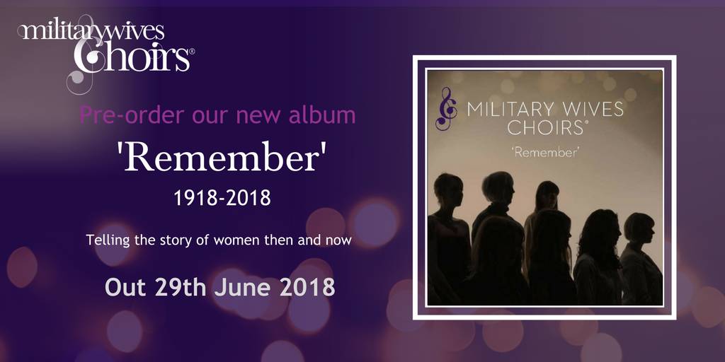 We are so excited to share with you the first song from our <a href="/MWChoirs/">Military Wives Choirs</a> album, 'Remember'. 

The song is called ‘The Poppy Red’ &amp; is available to download on Amazon &amp; Spotify along with preordering the full album. Have a listen now:

youtu.be/-8hJyrmY3-A

#ThePoppyRed #Rememer