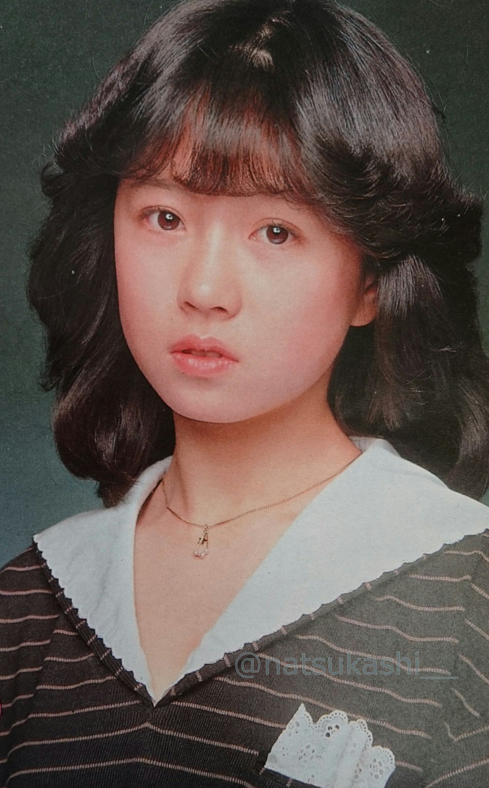 中森明菜　生写真　当時物　E判 ファンの集い　スローモーション 3枚 中森明菜「スローモーション」BOXを1500セット完全生産限定発売