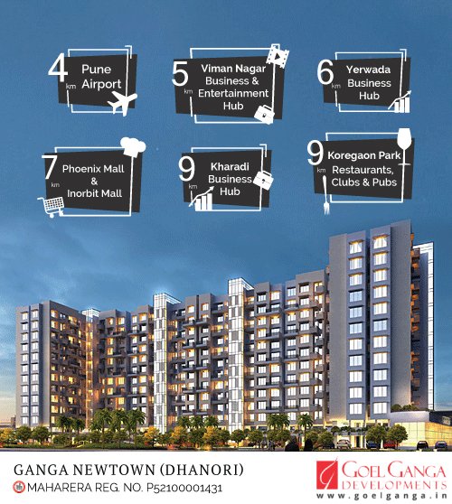 goelganga_dev's tweet photo. Enjoy proximity to Pune’s top locations from Ganga New Town in Dhanori.
An upcoming neighborhood free from traffic congestion and population saturation.

Call 9860577777
#GoelGanga #Dhanori #Connectivity #RealEstate #Pune #Realty #Residential #Construction #HomeBuyers #Apartments https://t.co/2OX6Zk3qWQ