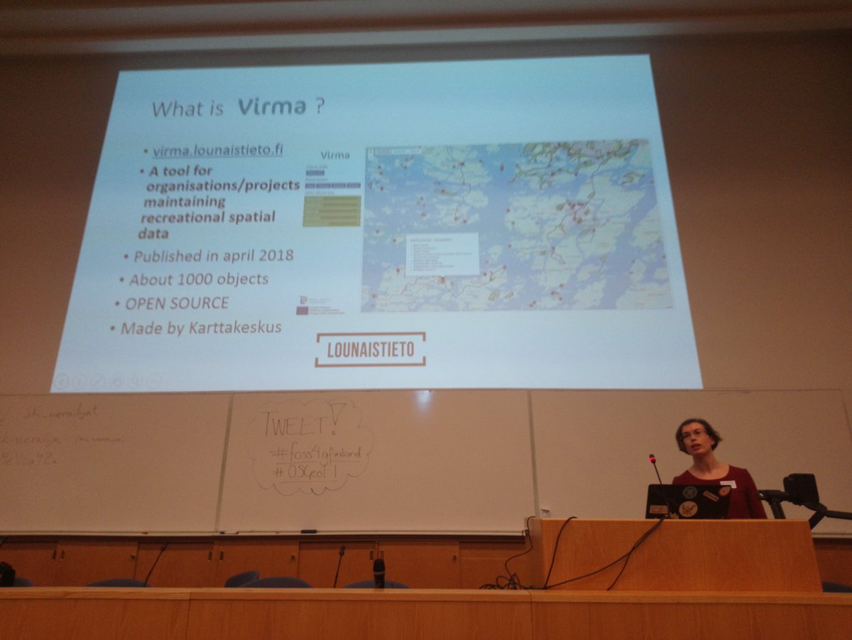 SannaJokela1's tweet photo. @Lounaistieto gathering recreational data with Virma, OS project based on #leaflet. Already 1000 objects available (open data) ❤️ #foss4gfinland #OSGeoFI https://t.co/0IvdOUjJlv
