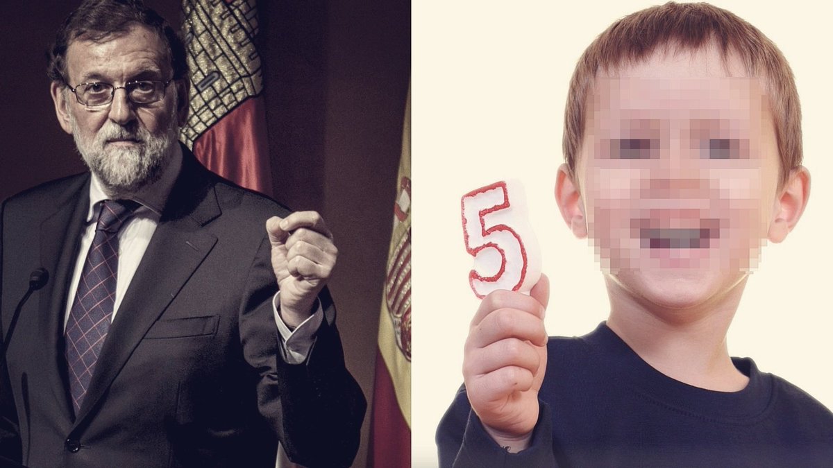 El primero es Rajoy, presidente del Gobierno de España. Habla un idioma.

El segundo es un niño cualquiera de 5 años, catalán. Habla dos idiomas.

El primero, quiere quitarle el privilegio del bilingüismo al segundo. Porque destruir lo catalán, le da votos.

#LaLlenguaNoEsToca