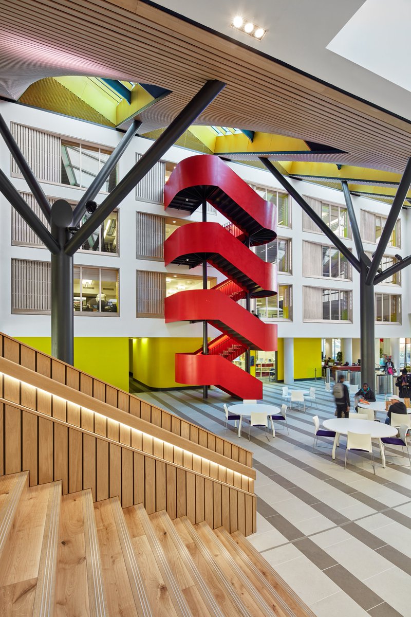 Introba_UK's tweet image. One of our BREEAM Excellent and leading education facilities, Lewisham and Southwark College (LeSoCo) is being featured in the @nlalondon&apos;s latest exhibition, &apos;Knowledge Capital&apos;. Click here to find out more goo.gl/B9kKAv #KnowledgeCapital #NLA