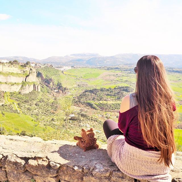 travelsofplushy's tweet photo. There's just something about pausing for a while.

Taking a break from your reality and not think about anything.

Just be.

Admiring the view, breathing, being grateful of what you have.
.
__________________________
.
.
In Ronda we hiked the valley behi… https://t.co/AVd4xBbpzN https://t.co/ODVtpvb9Zt
