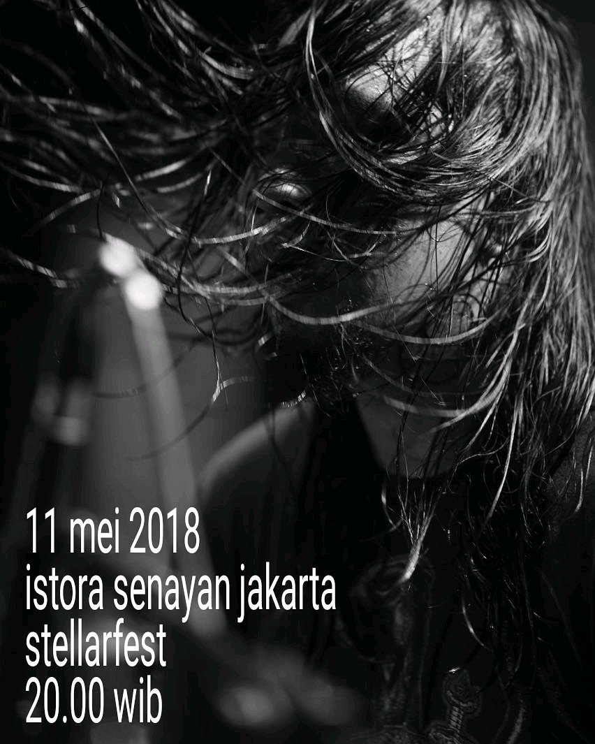 Jumat 11 mei 2018 di stellarfest istora senayan..sampai bertemu...