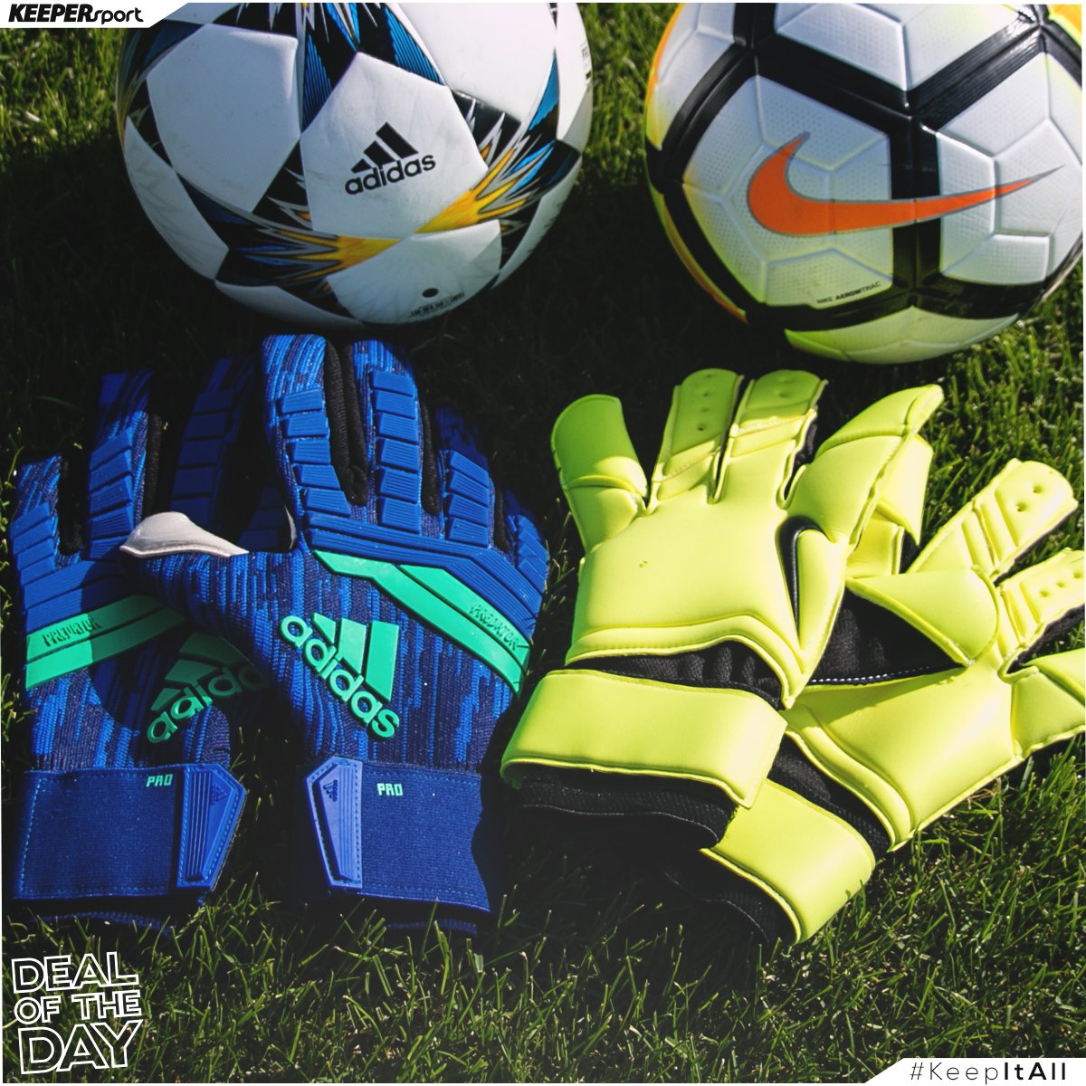 KEEPERsport's tweet photo. DEAL OF THE DAY ⏰
Get up to 40% discount on #DeadlyStrike and/or on #NIKEPromo 
Click here 👉🏻 https://t.co/zUsPhZYstA https://t.co/ywpBGB6qwr
