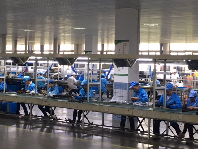 ProAVLCentral's tweet photo. Our own Sue Gould was shown around the
@Soundking_1988 factory in #Ningbo, #China by Patrick Almond recently. #Studiomaster @CadacSound 🇨🇳🔊👩🏭🏭 https://t.co/HOlKg6TUyQ
