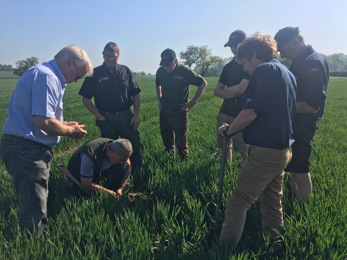 Taking time to have a closer look at our #SoilHealth and discuss ways to reduce #compaction