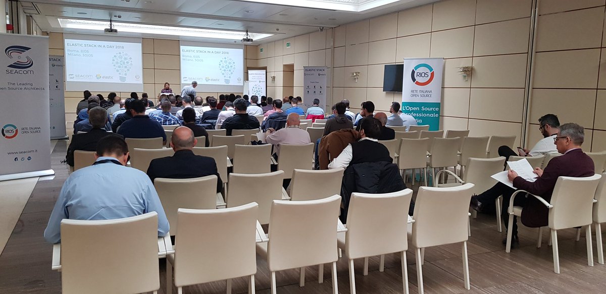 djannot's tweet photo. Thanks @SEACOMsrl for inviting us to present @mesosphere DC/OS during #esinaday18 in Roma. It was really well organized. https://t.co/kc3jKnXiUy
