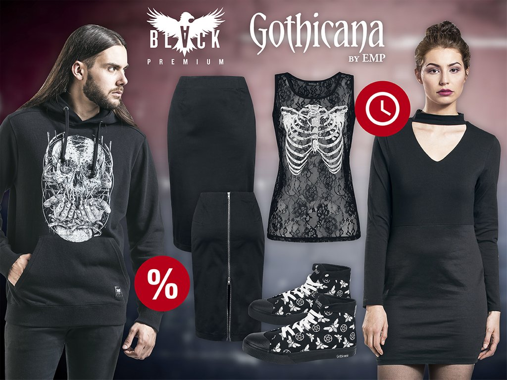 🖤 DAGENS ERBJUDANDE 🏷️

Idag kan du fynda rockiga, tuffa och snygga kläder från Gothicana och Black Premium - klicka här: emp.me/13JJ
#empsverige #black #blackpremium #gothicana #gothicanabyemp #blackpremiumbyemp #gothic #alternative #altfashion #goth