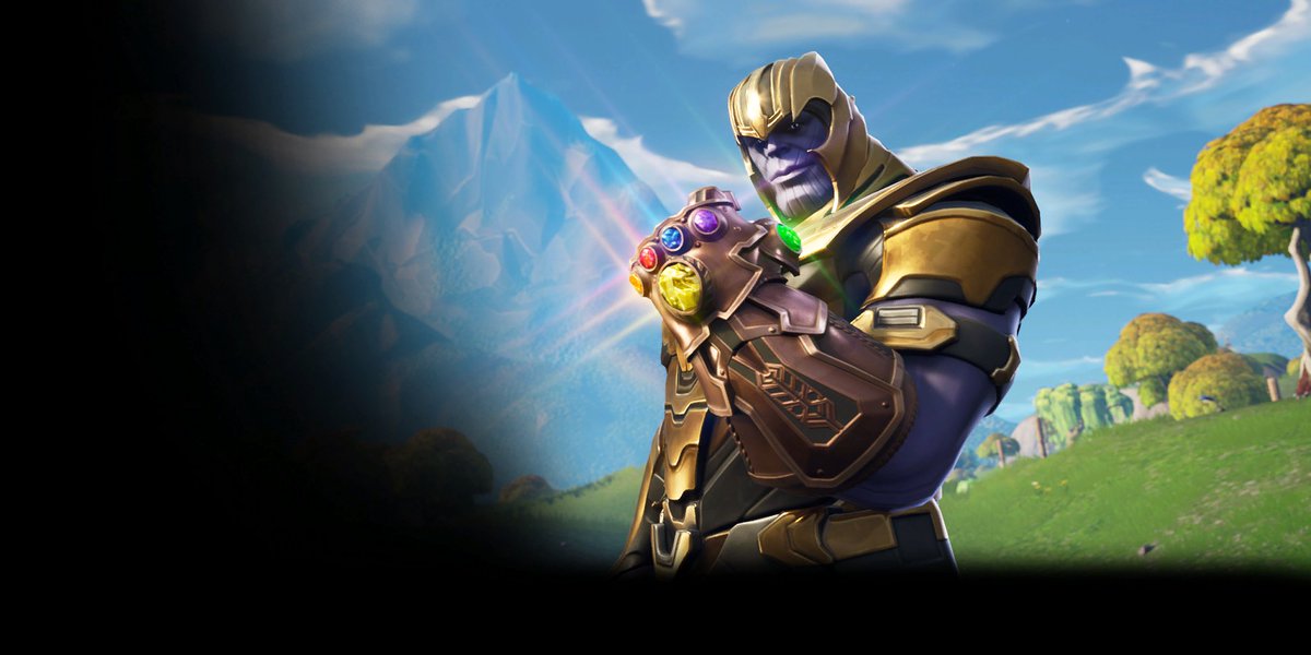 OMGitsAliA's tweet photo. Thanos in Fornite! 👊 https://t.co/YC2kxxqt4s