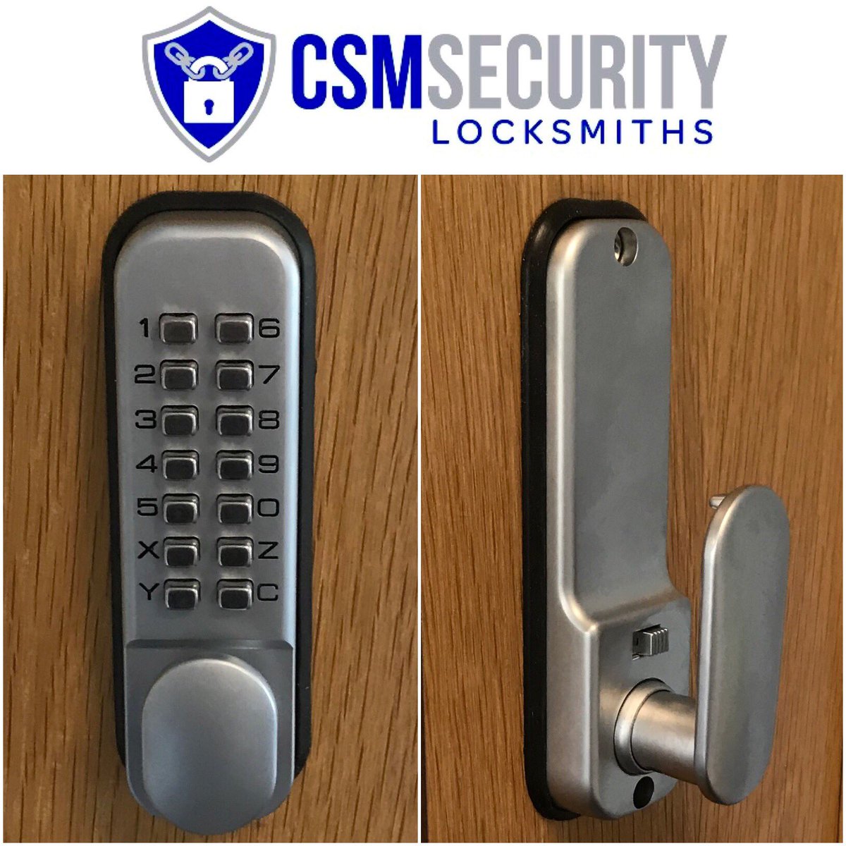 CSMLocksmiths's tweet photo. x 6 digital push button code-locks fresh fitted, at a business premises in #WolvertonMill.

Locksmith services → https://t.co/sfMUOHBMuX https://t.co/loyf91q7gn