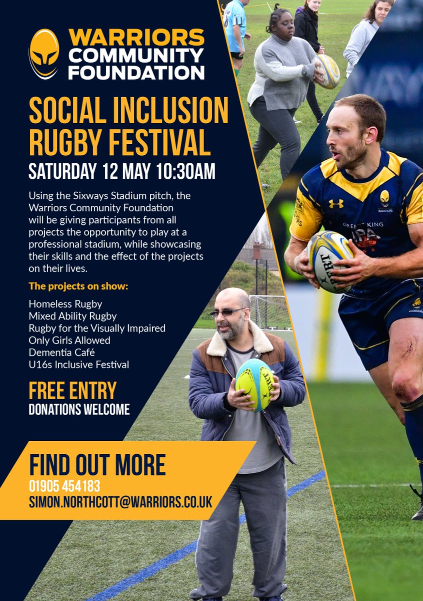Worcester Warriors Foundation tweet media