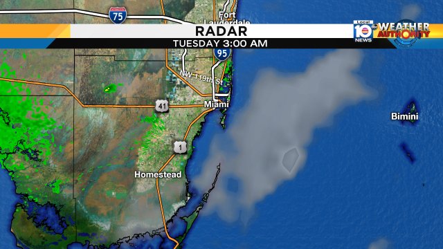 Good Morning we are tracking some showers just offshore in Miami! Watch local10 to see more on your forecast. https://t.co/EymM8RVGbe